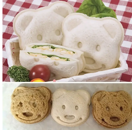 Cute Teddy Bear Sandwich Cutter