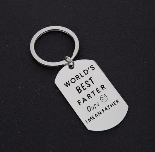 'World's Best Farter' Key Ring