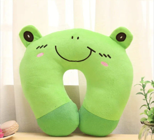 Frog Travel Pillow