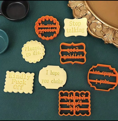 Cheeky Cookie cutters set