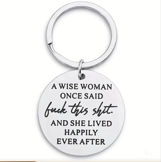 'Wise Woman' Key Ring