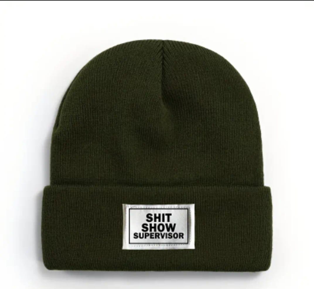 'Supervisor' beanie