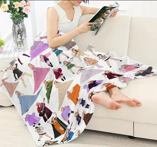 Taylor Swift Fleece Blanket (75cm x 100cm)