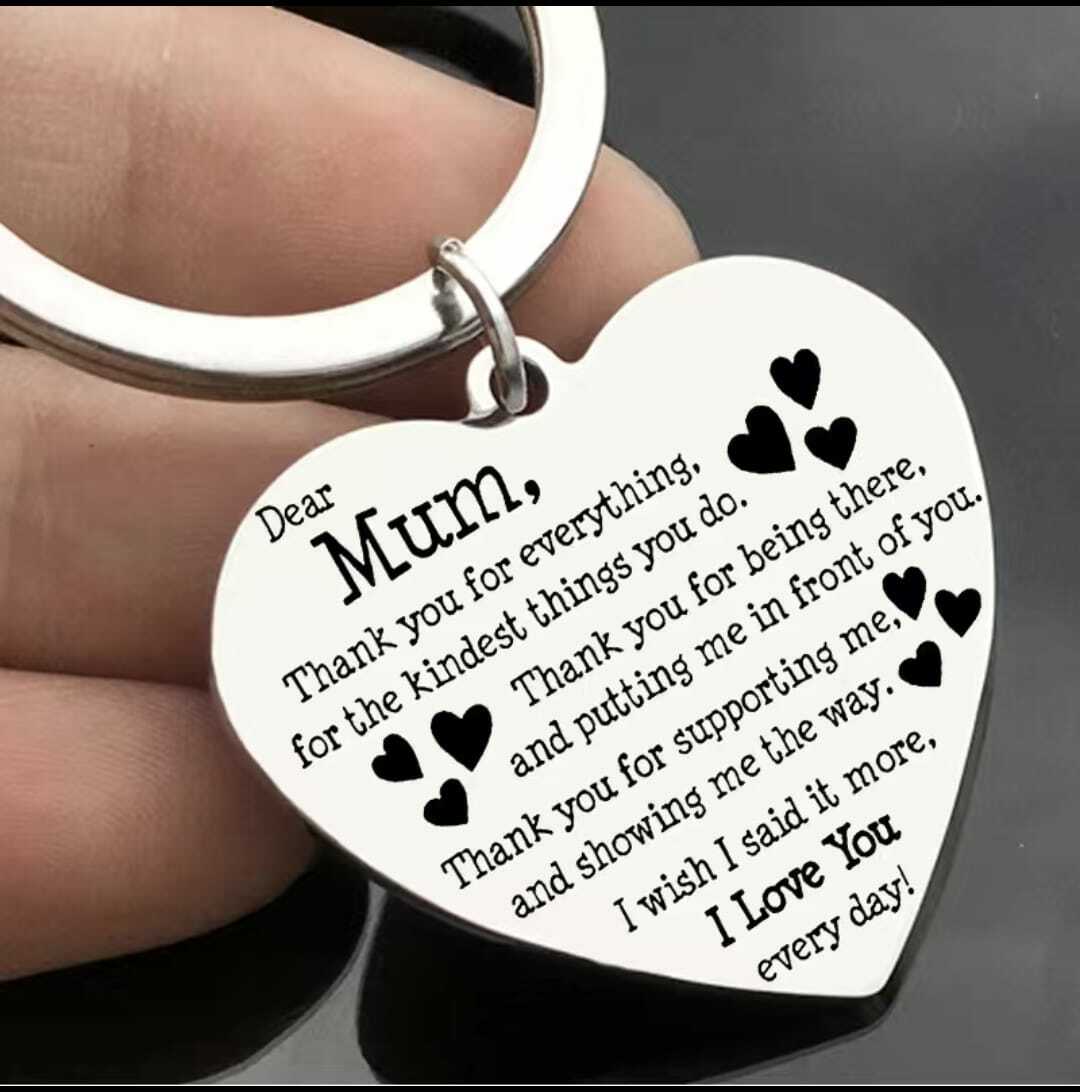 'Dear Mum' Key Ring