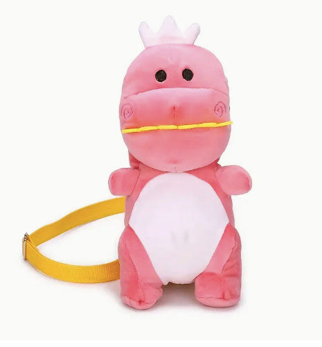 Cuteasaurus Pink Dinosaur Bag