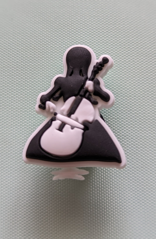 Wednesday with Cello Croc Charm