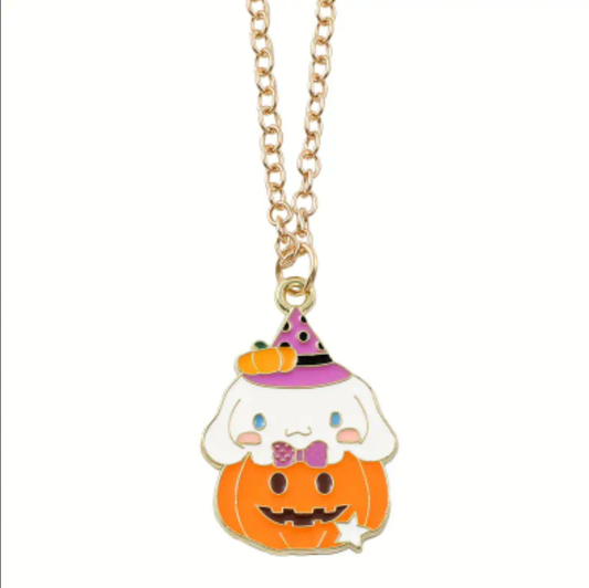 Halloween Hello Kitty & Friends Pumpkin necklace